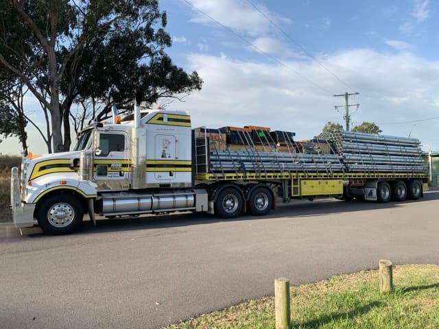 Specialized steel trucking operations